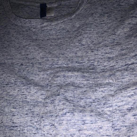 Stylish blue t-shirt - Picture 2 of 4